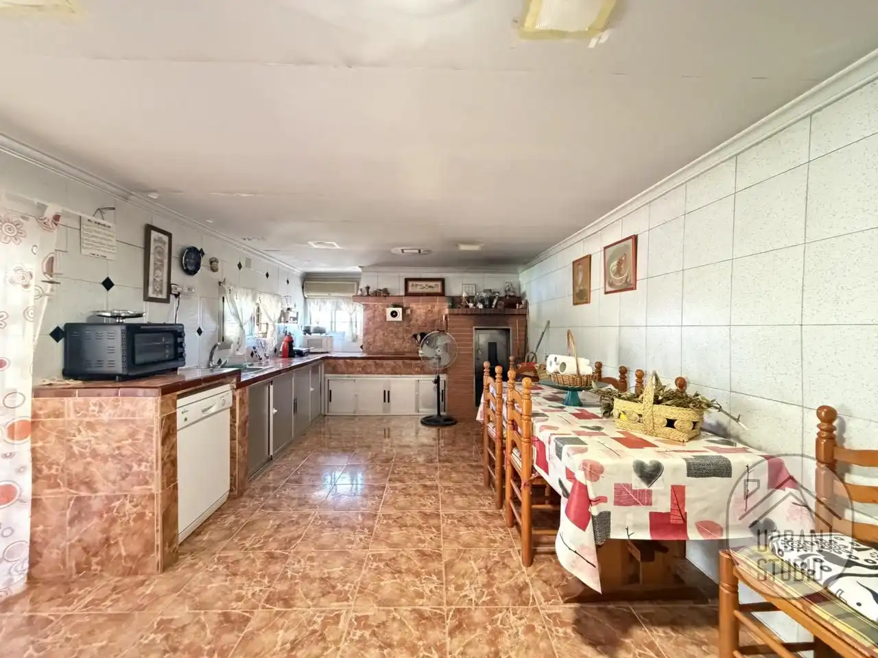 Kitchen of Houses for sale in Tibi  with Air Conditioner, Heating and Private garden