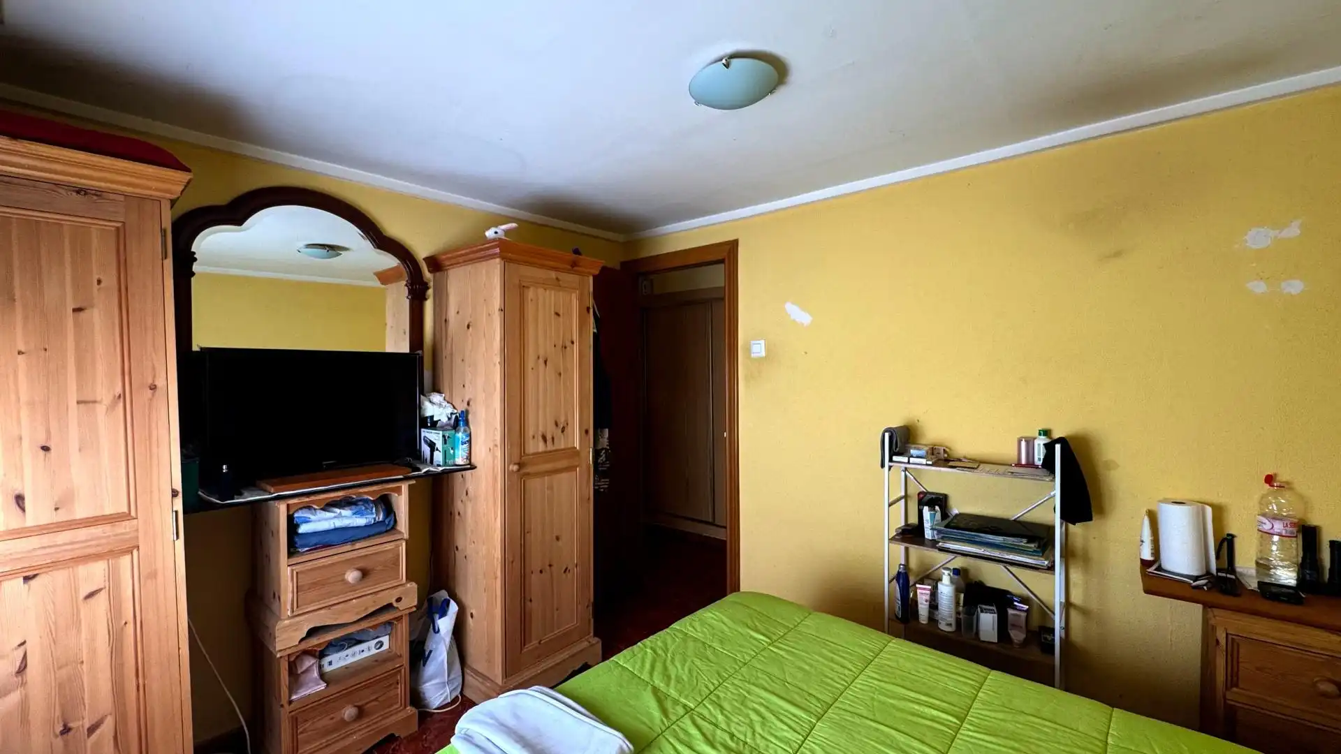 Bedroom of Flat for sale in Elda  with Air Conditioner, Heating and Balcony