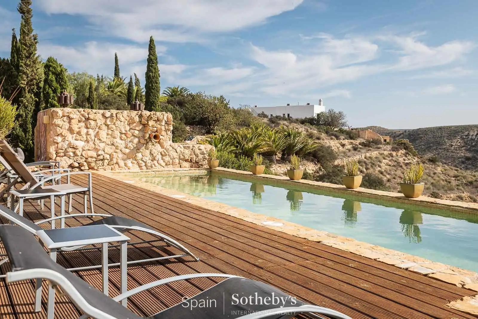 Swimming pool of Houses for sale in Níjar  with Private garden, Terrace and Swimming Pool