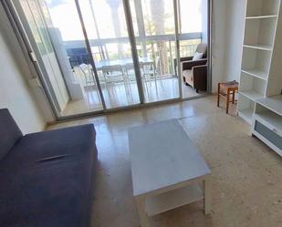 Sala d'estar de Apartament en venda en Alicante / Alacant amb Aire condicionat, Terrassa i Balcó