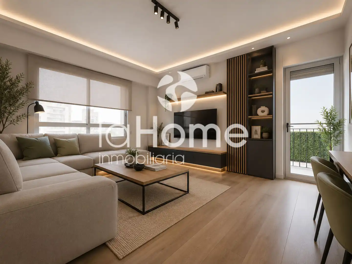 Living room of Flat for sale in Paterna  with Parquet flooring, Terrace and Storage room