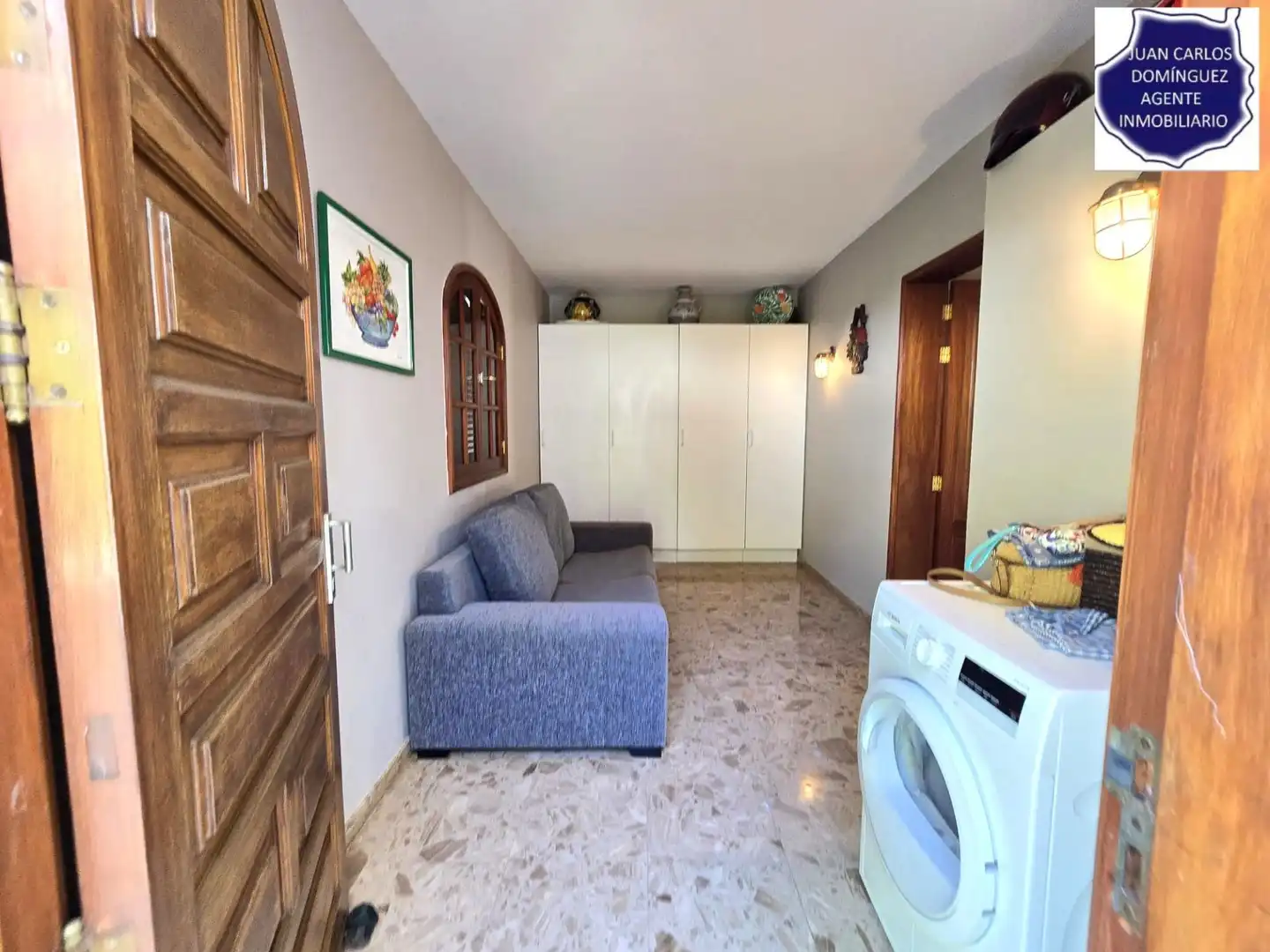 Sala de estar de Casa o chalet de alquiler en San Bartolomé de Tirajana con Aire acondicionado, Jardín privado y Terraza