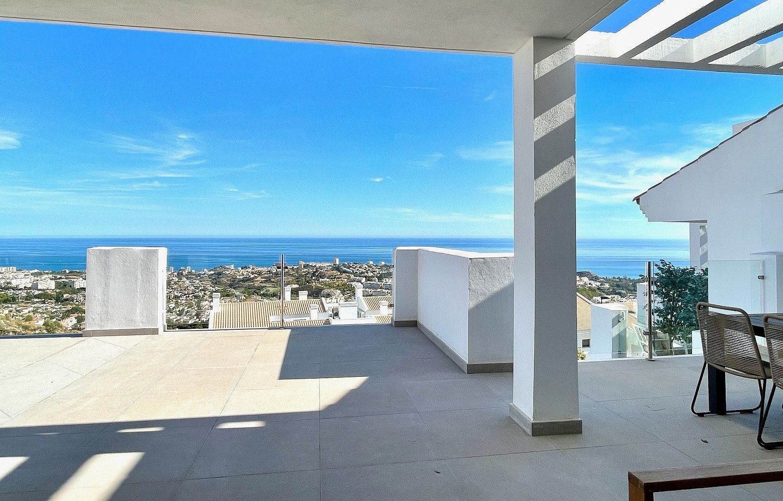 Terrace of Attic for sale in Benalmádena  with Air Conditioner, Terrace and Storage room