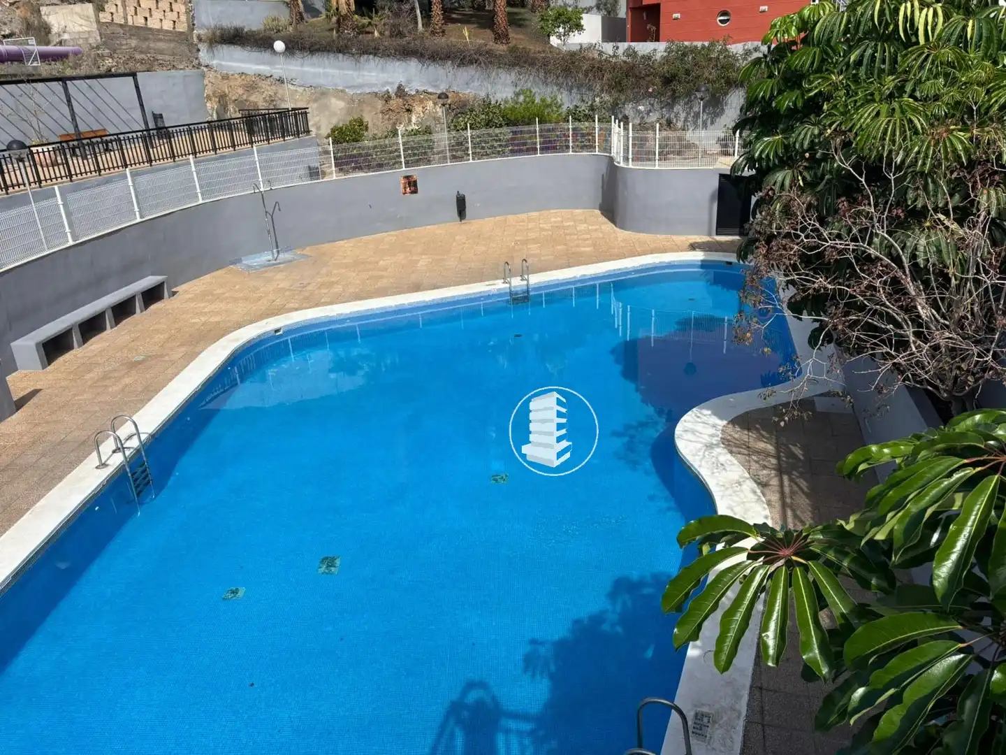 Piscina de Dúplex de alquiler en Candelaria con Aire acondicionado, Calefacción y Terraza