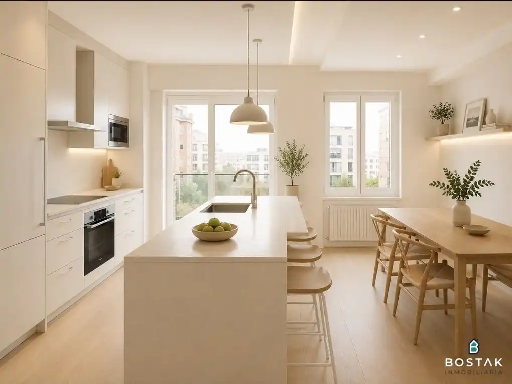 Küche von Wohnung zum Verkauf in Bilbao  mit Heizung, Terrasse und Möbliert