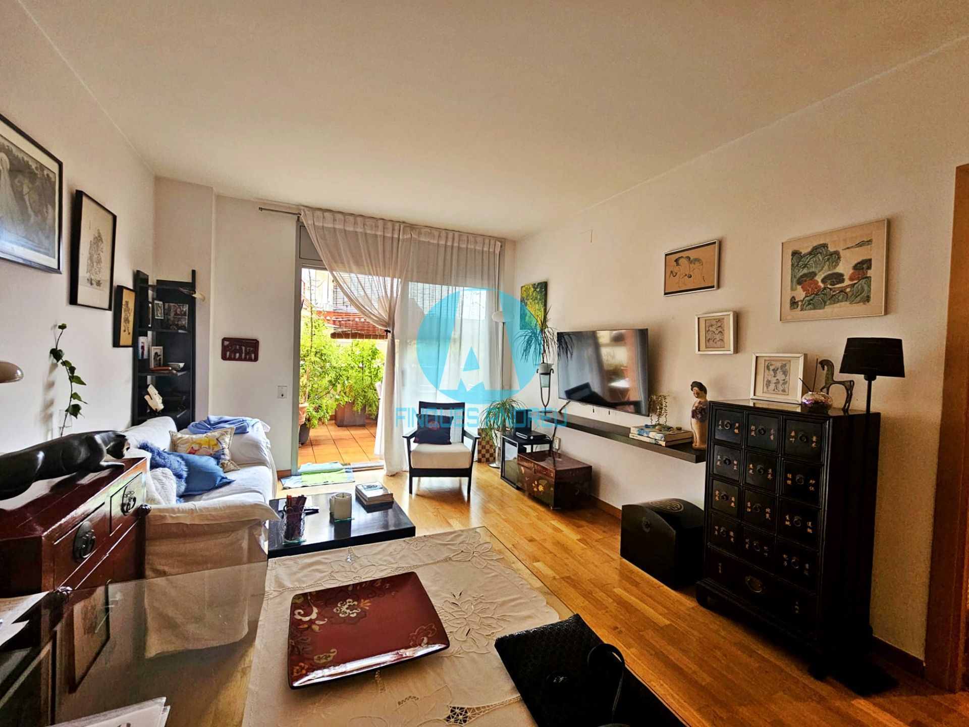 Sala d'estar de Pis en venda en Mataró amb Aire condicionat, Calefacció i Terrassa