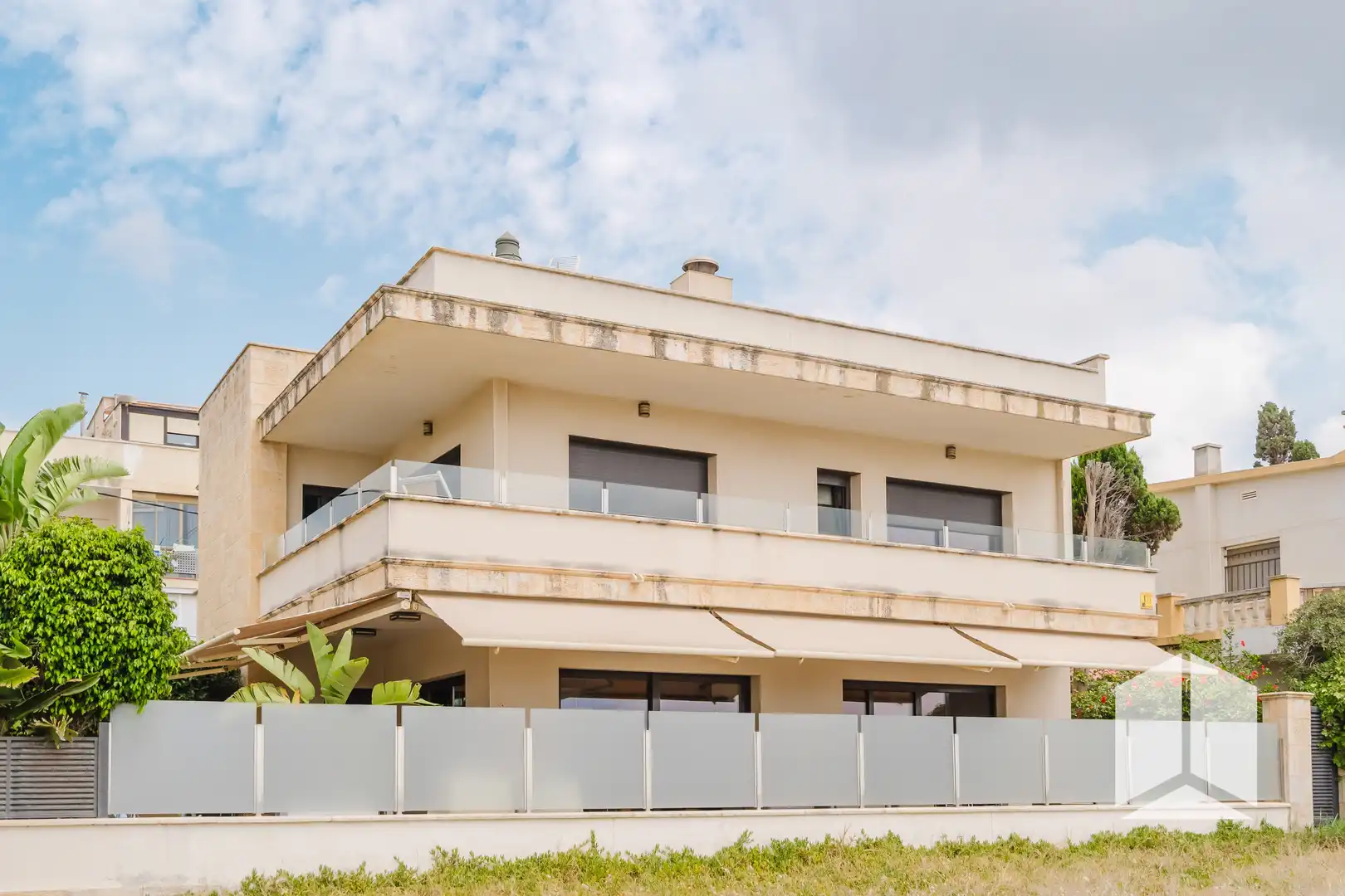 Exterior view of Houses for sale in Castelldefels  with Terrace and Balcony