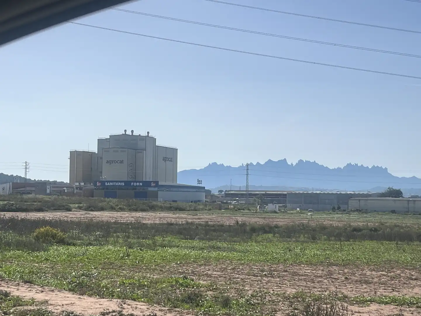 Vista exterior de Terreny industrial de lloguer en Sant Fruitós de Bages