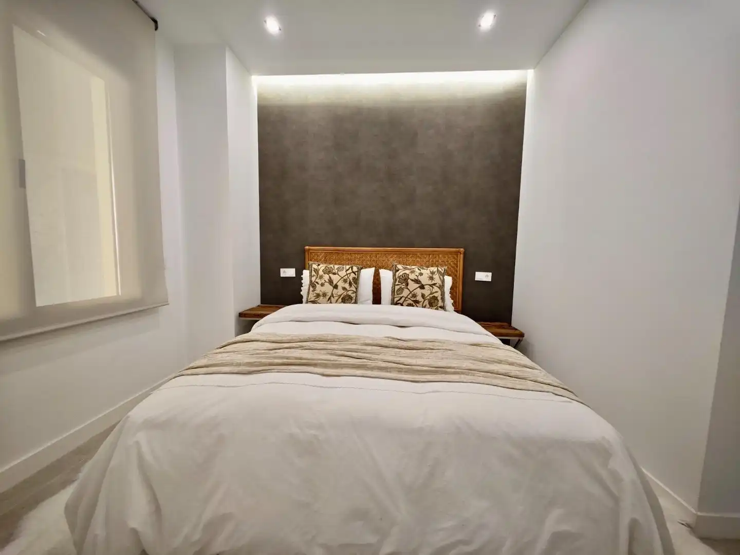 Schlafzimmer von Erdgeschoss zum Verkauf in Fuengirola mit Klimaanlage, Heizung und Terrasse