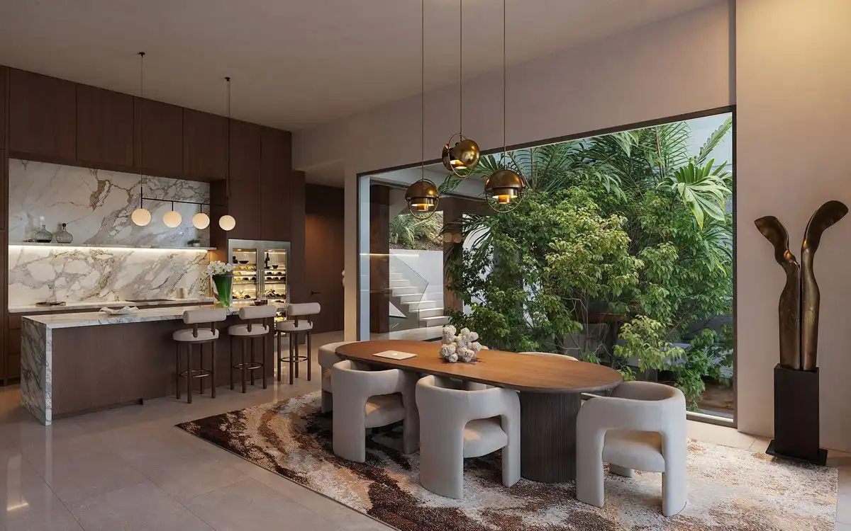 Esszimmer von Grundstücke zum Verkauf in Marbella
