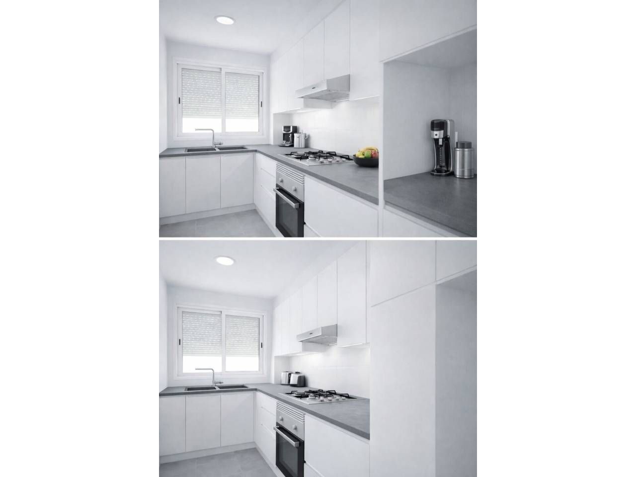 Kitchen of Flat for sale in Blanes  with Air Conditioner, Heating and Parquet flooring