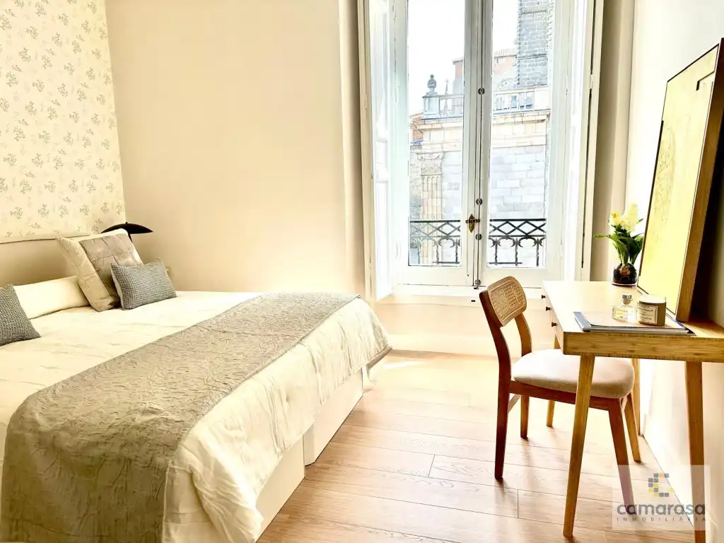 Bedroom of Flat for rent in Ávila Capital  with Furnished