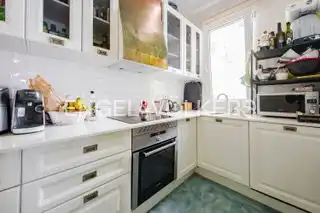 Kitchen of Flat for rent in Madrid  with Air Conditioner, Heating and Furnished