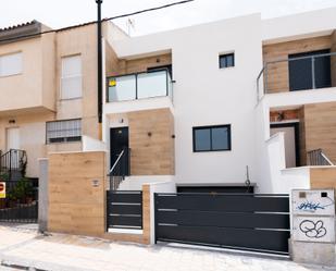 Exterior view of Single-family semi-detached for sale in Molina de Segura  with Air Conditioner