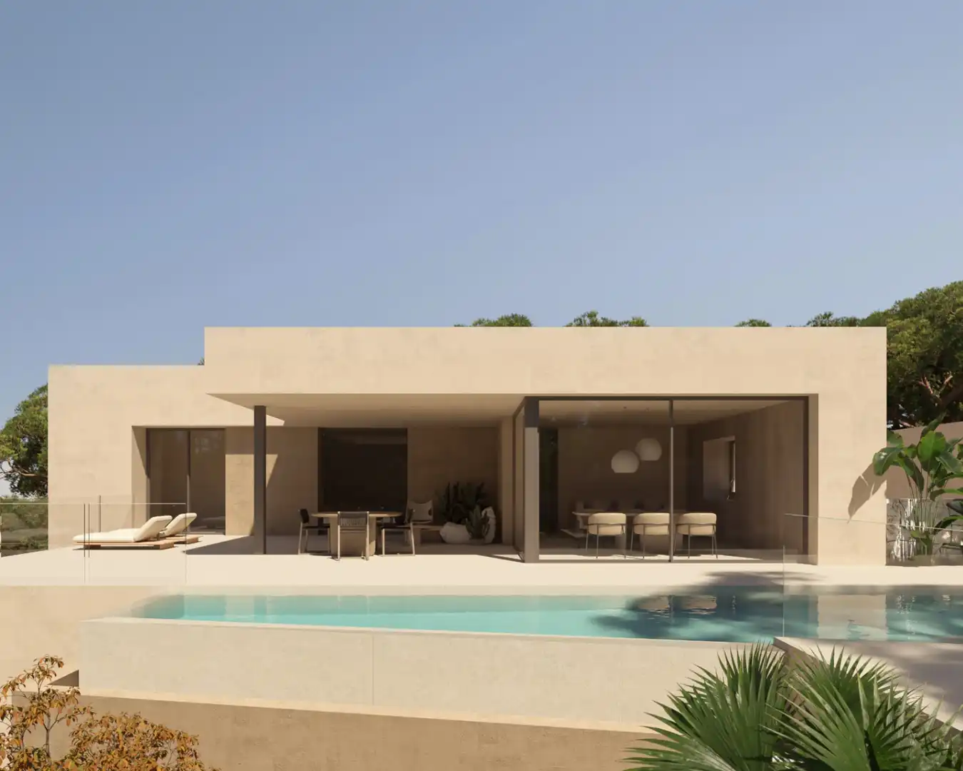 Chalet con piscina en venta en La Fustera