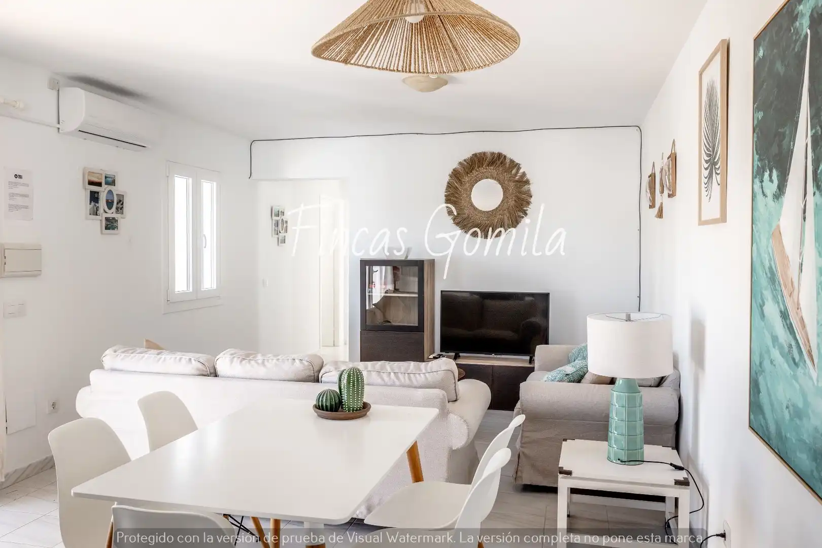 Sala d'estar de Apartament en venda en Ciutadella de Menorca amb Aire condicionat, Terrassa i Piscina comunitària