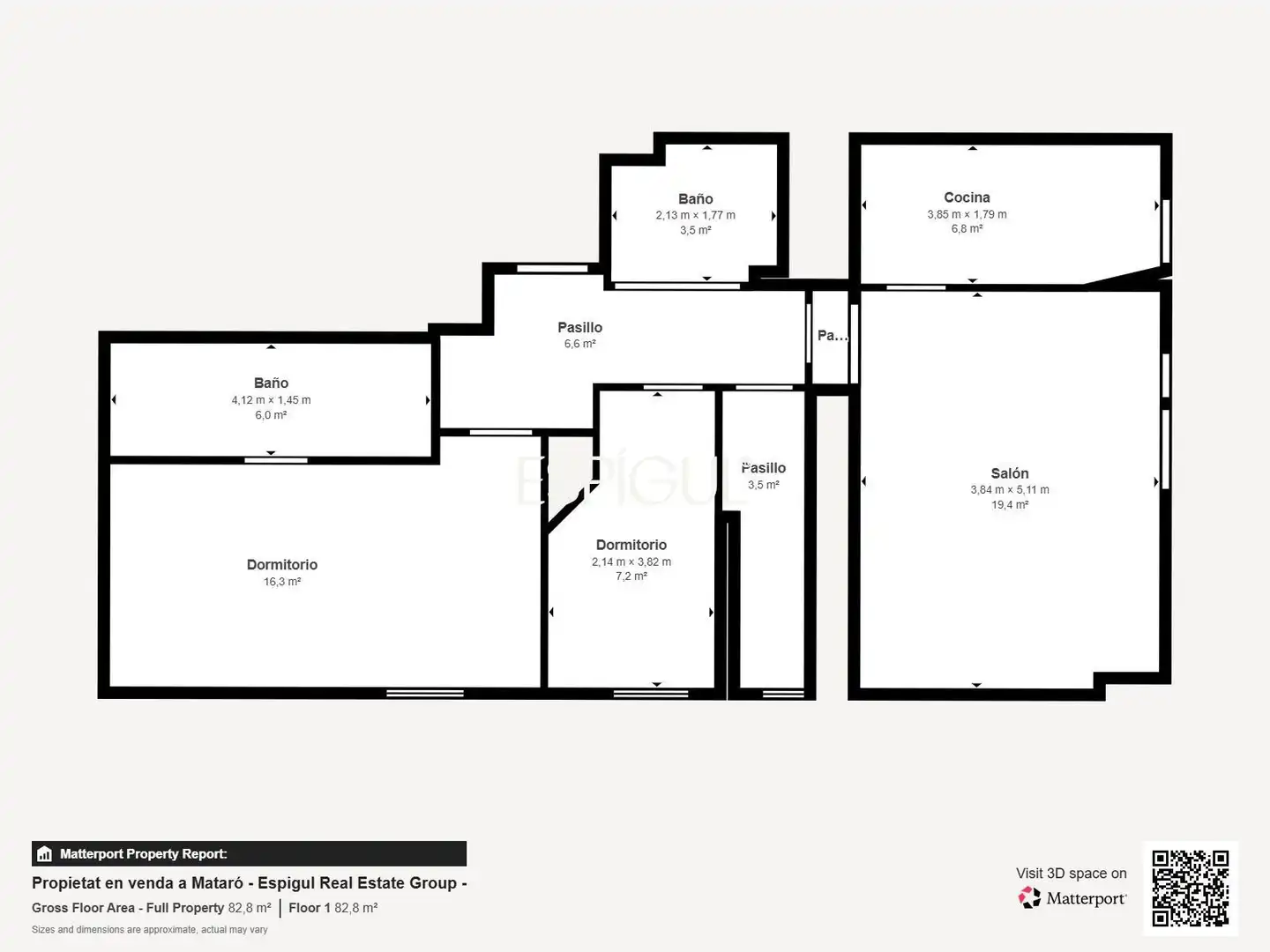 Flat for sale in Mataró  with Air Conditioner, Heating and Terrace