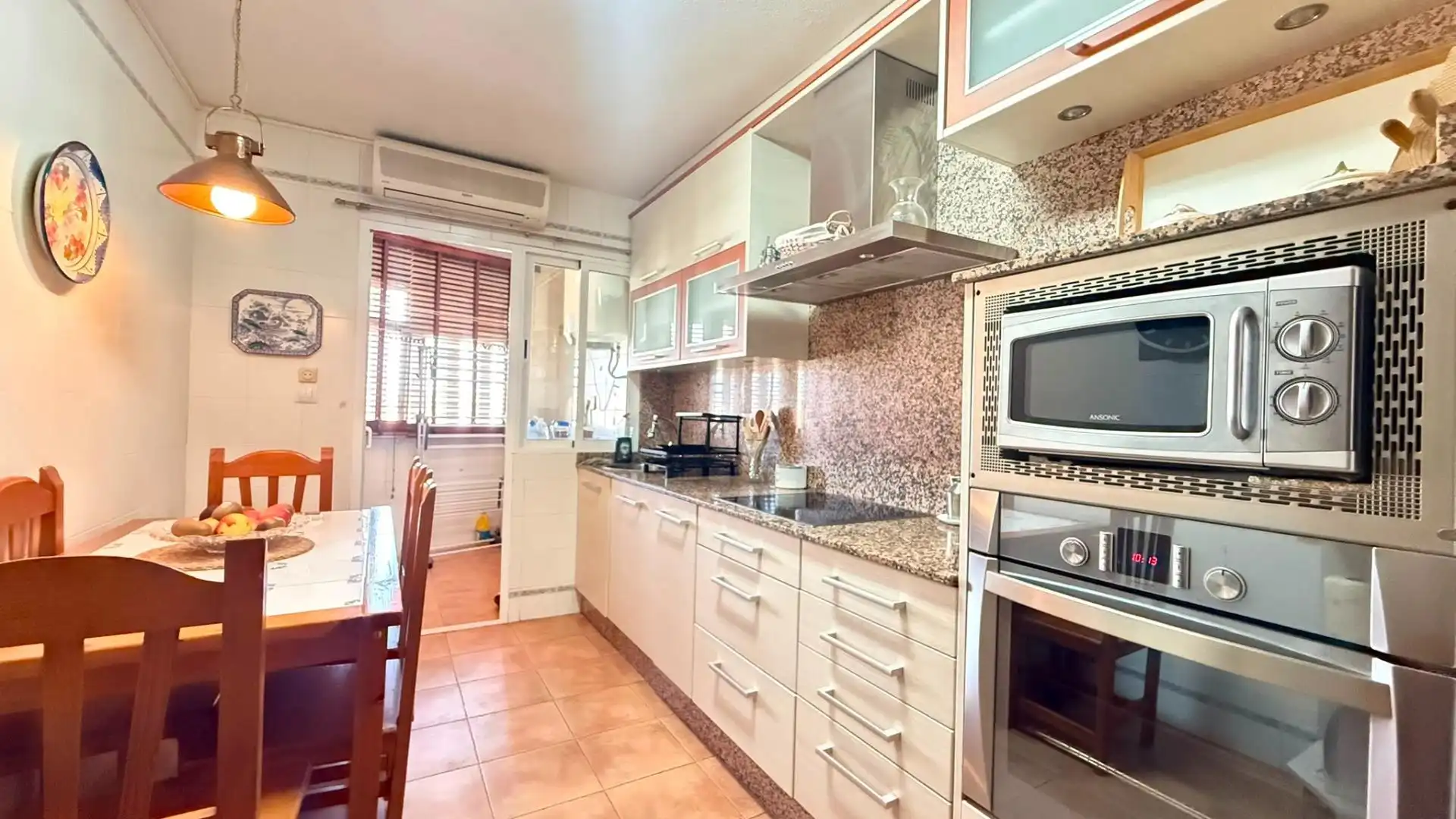 Kitchen of Flat for sale in Águilas  with Air Conditioner, Storage room and Furnished