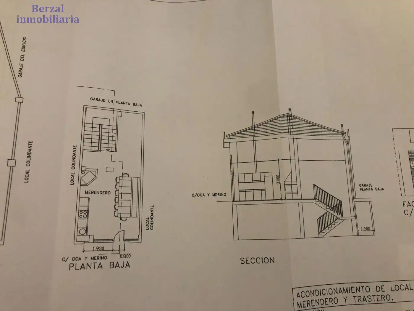 Business premises for sale in Calle OCA Y MERINO, imagen 2