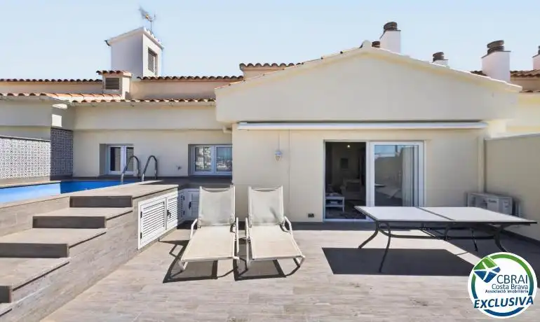 Terraza de Ático en venta en Empuriabrava con Aire acondicionado, Calefacción y Terraza