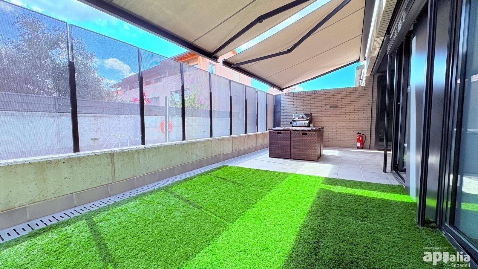 Terrace of Flat for sale in Castellar del Vallès  with Air Conditioner, Heating and Parquet flooring