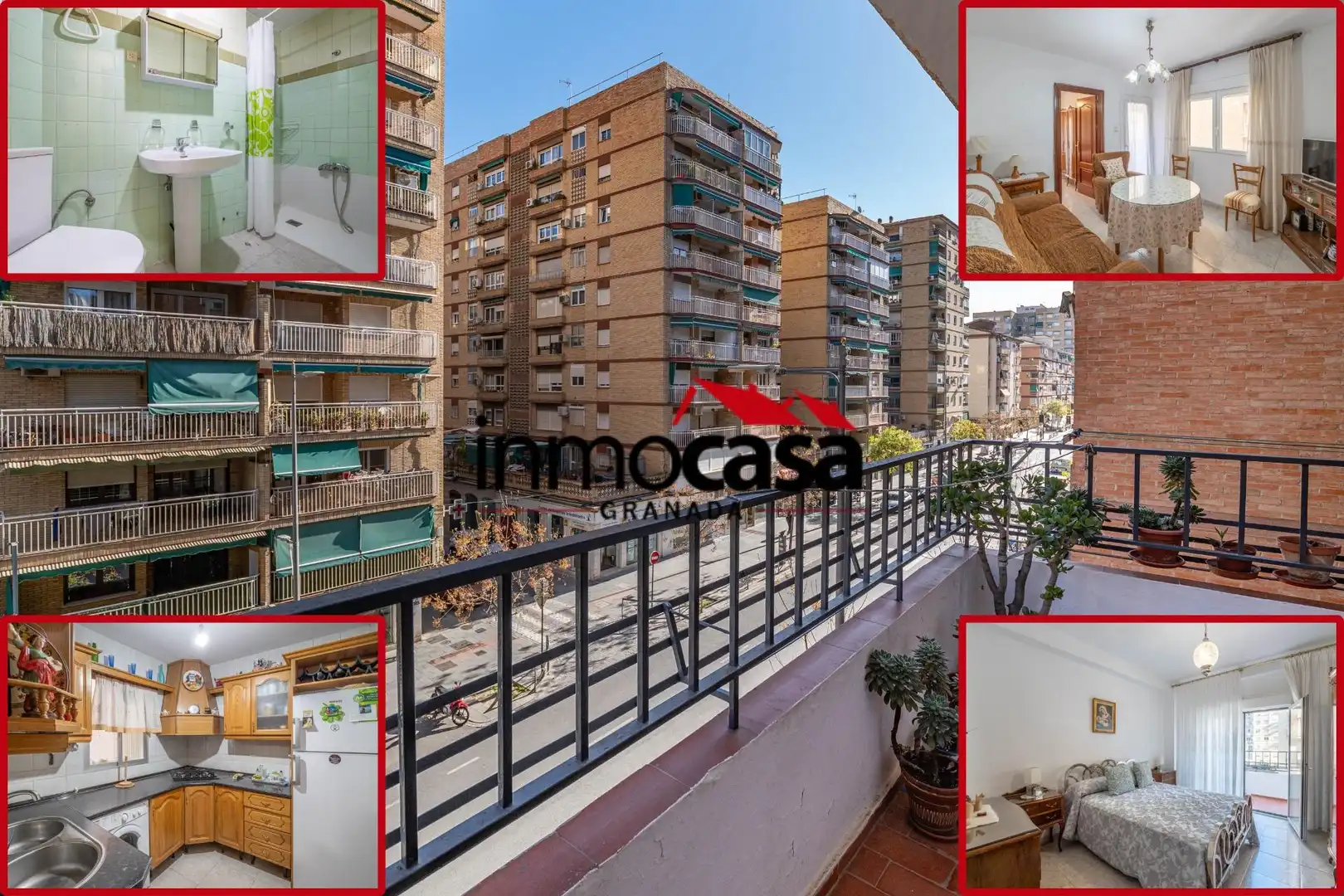 Vista exterior de Piso en venta en  Granada Capital con Aire acondicionado y Amueblado