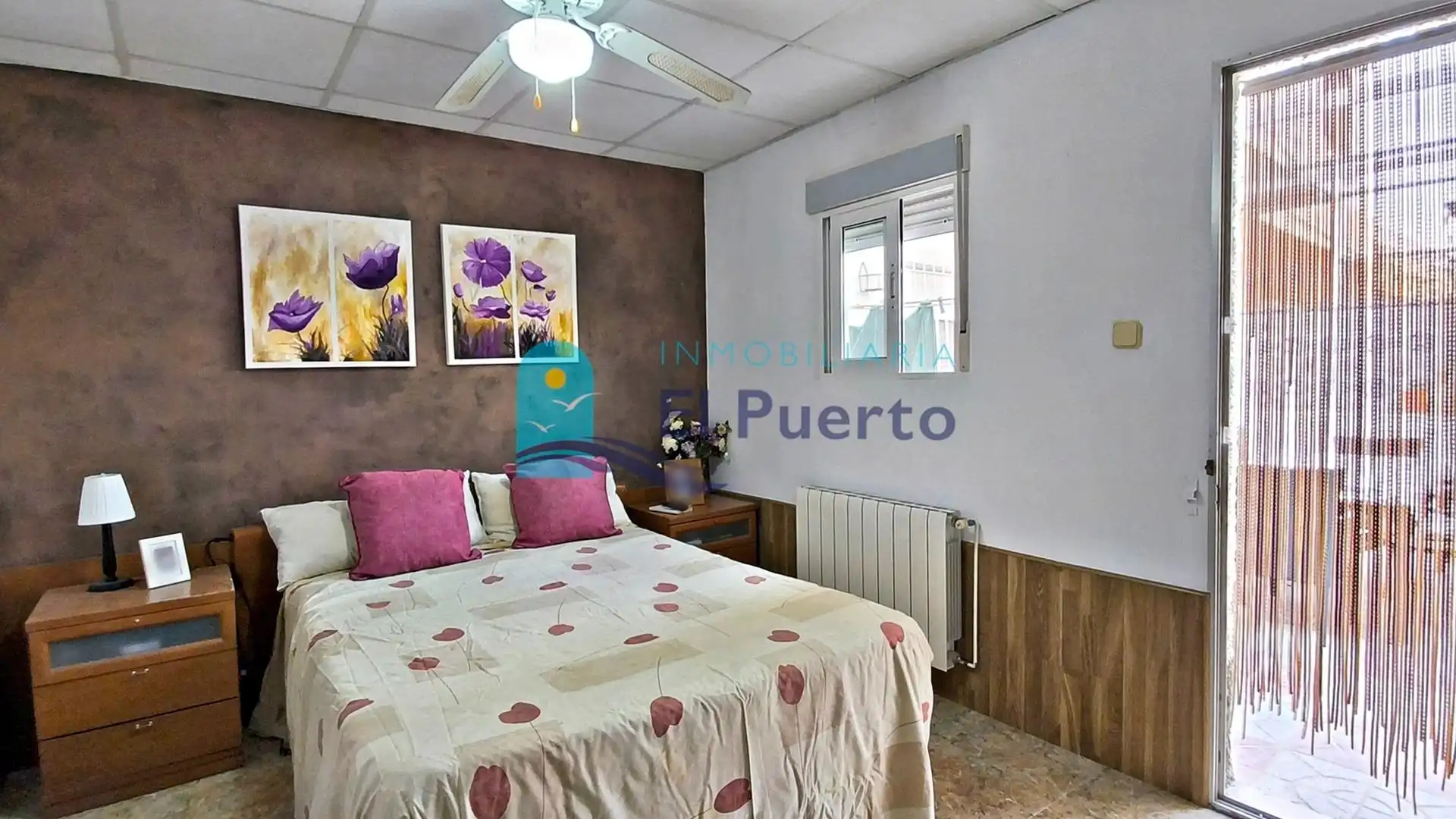 Schlafzimmer von Erdgeschoss zum Verkauf in Mazarrón mit Klimaanlage, Privatgarten und Terrasse