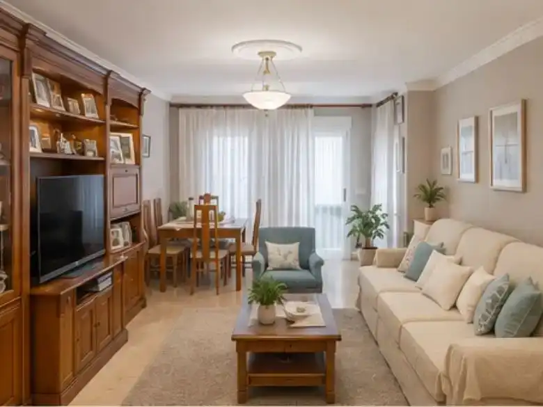 Sala de estar de Casa adosada en venta en Playa de San Juan - El Cabo de las Huertas