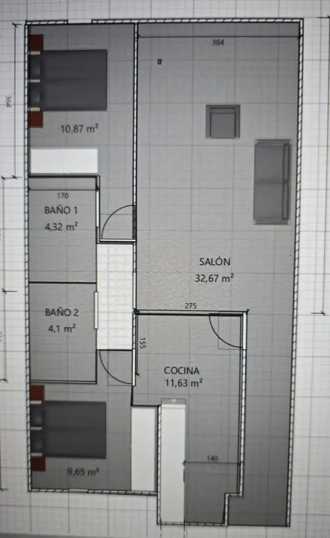Flat with lift for sale in CONDE DE PEÑALVER, imagen 21