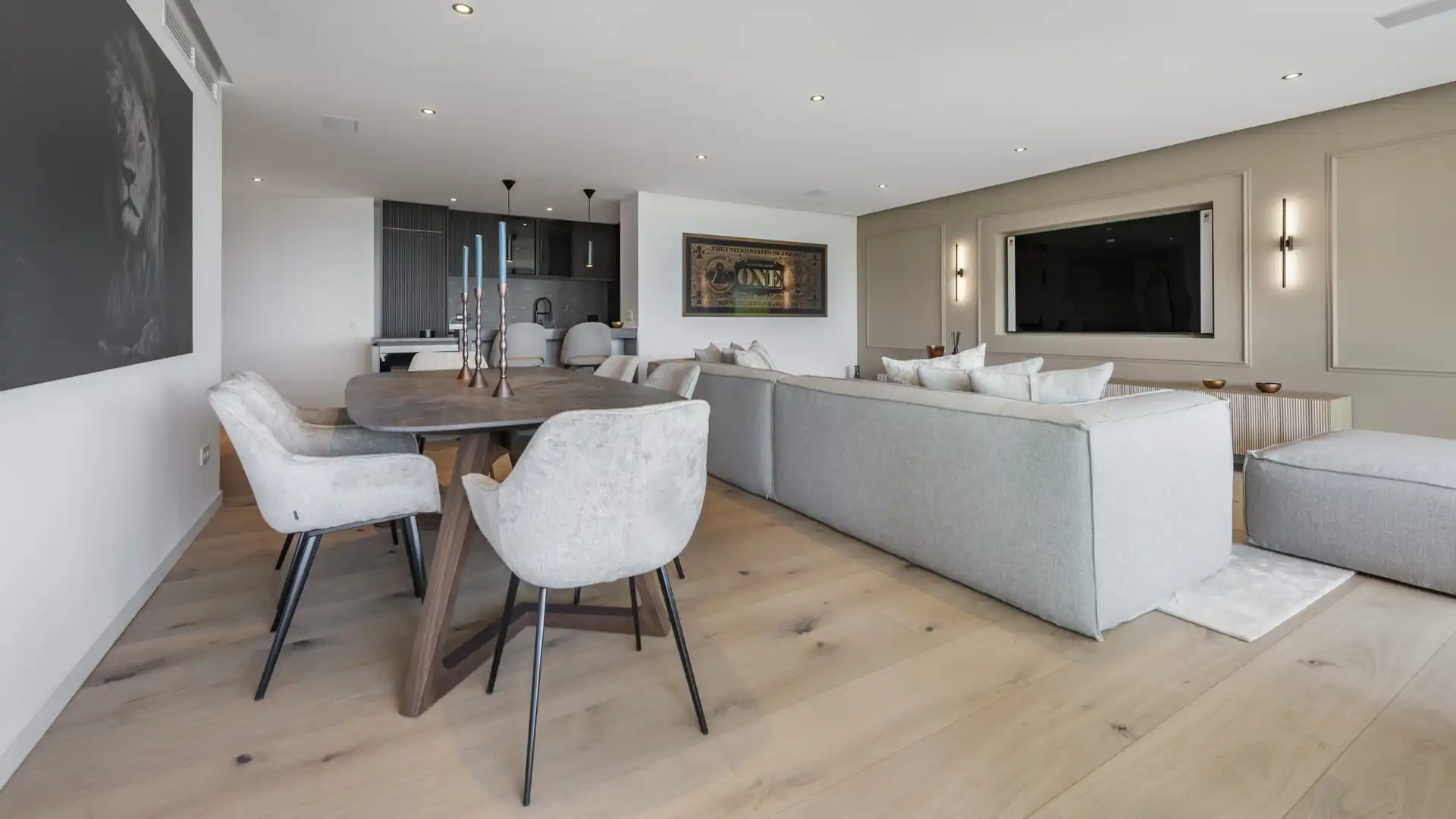Sala de estar de Ático en venta en Calvià con Aire acondicionado, Calefacción y Parquet