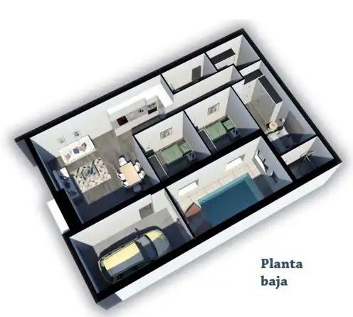 Casa con terraza en venta en Calle de la Igualdad, imagen 4