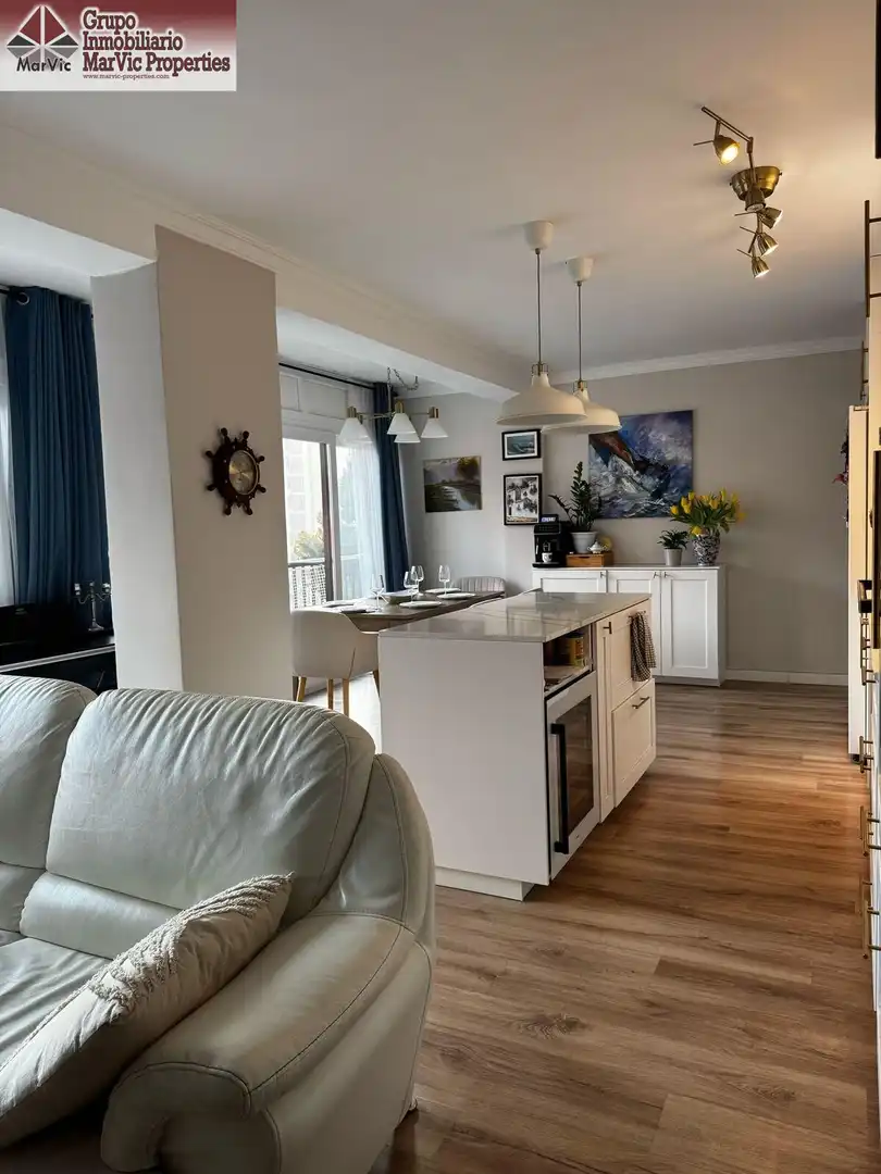 Küche von Maisonette zum Verkauf in Benidorm mit Klimaanlage, Privatgarten und Möbliert
