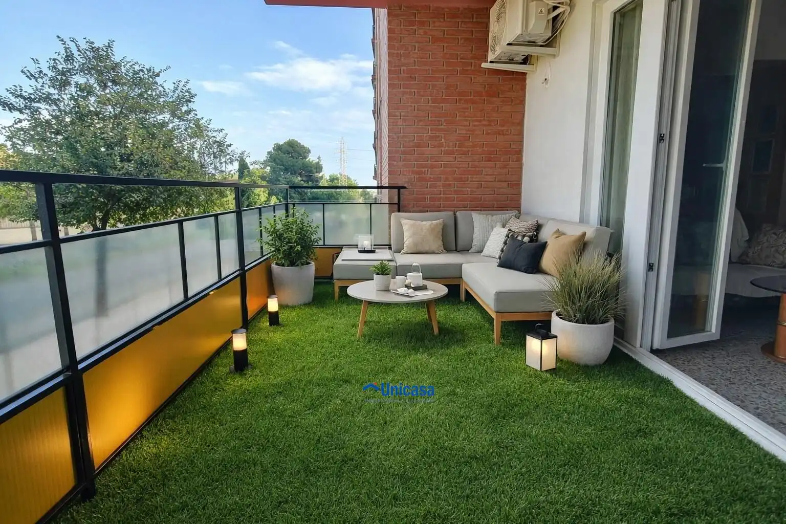 Terrace of Flat for sale in Málaga Capital  with Air Conditioner and Furnished