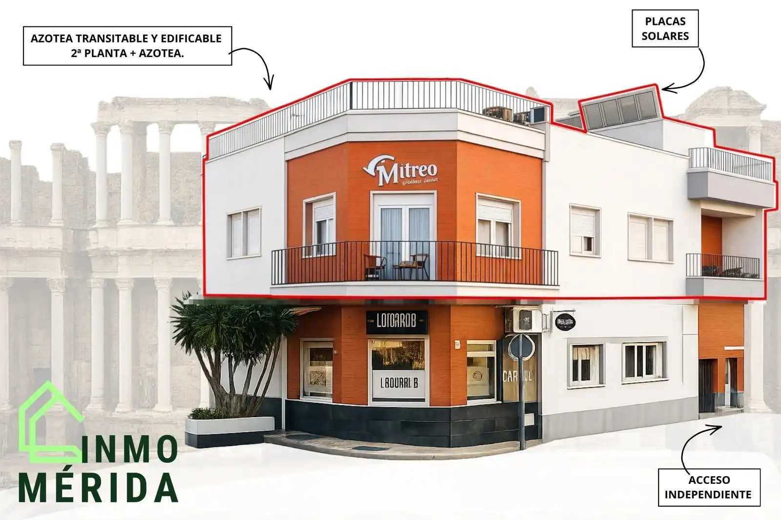 Exterior view of Buildings for sale in Mérida