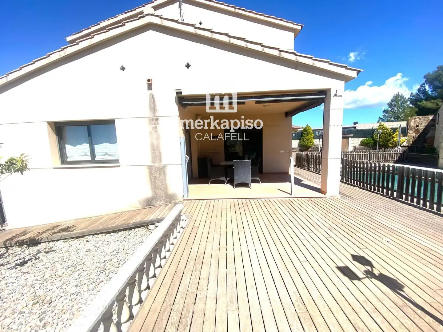 Terraza de Casa o chalet en venta en Calafell con Aire acondicionado, Calefacción y Piscina