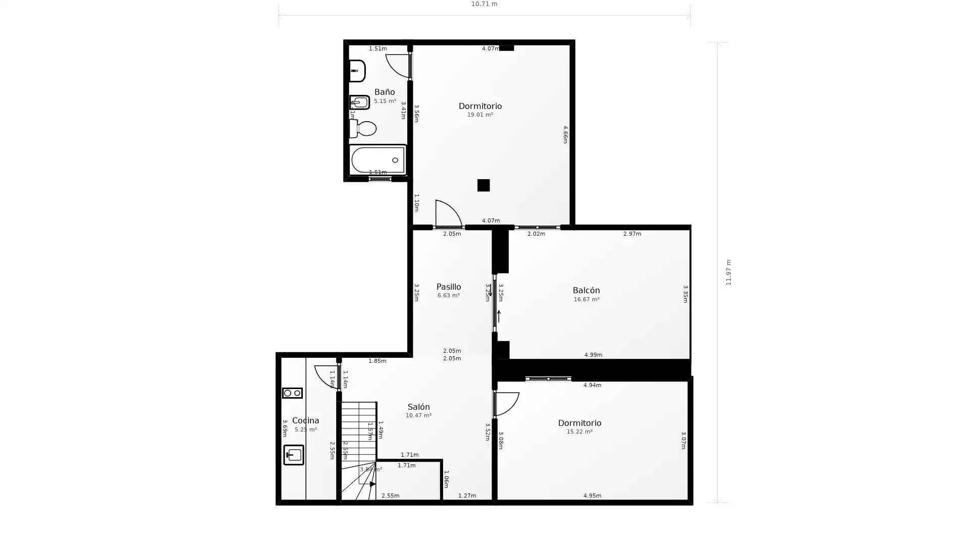 Piso en venta en Cardedeu con Aire acondicionado, Calefacción y Jardín privado