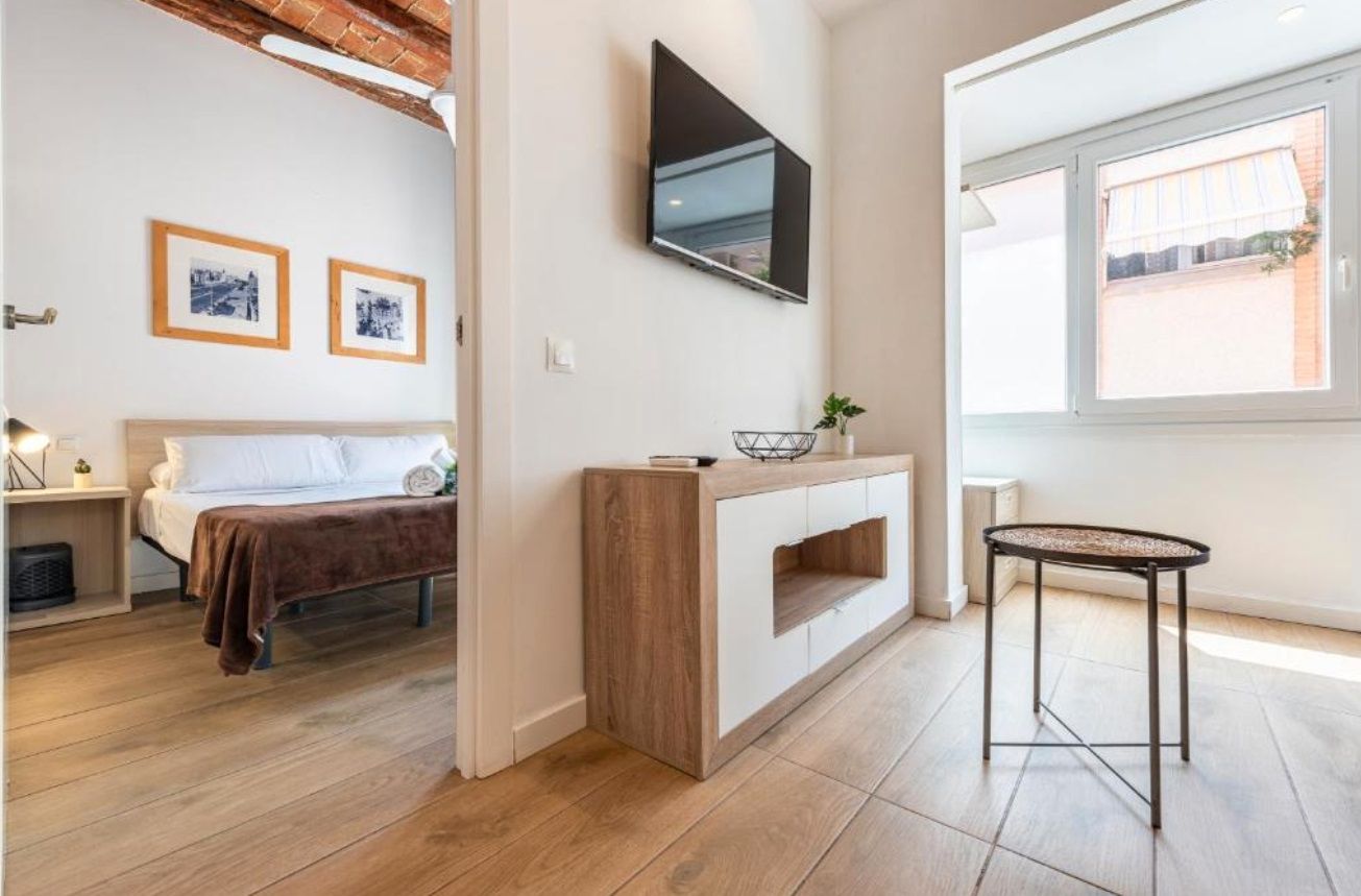 Bedroom of Apartment to rent in  Tarragona Capital  with Air Conditioner, Heating and Parquet flooring