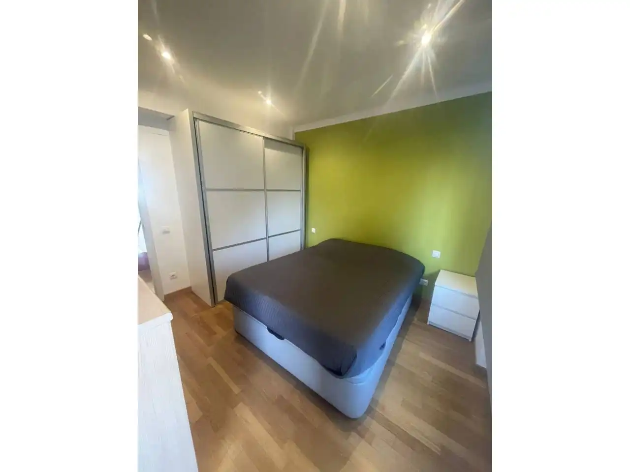 Bedroom of Flat for sale in Sabadell  with Air Conditioner, Heating and Parquet flooring