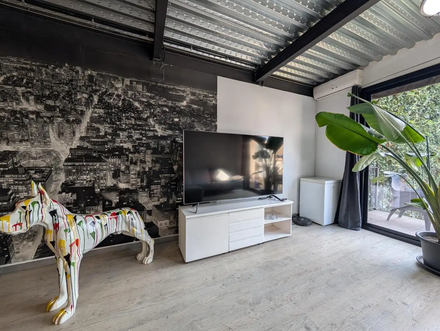 Living room of Flat for sale in Molins de Rei  with Air Conditioner, Heating and Terrace
