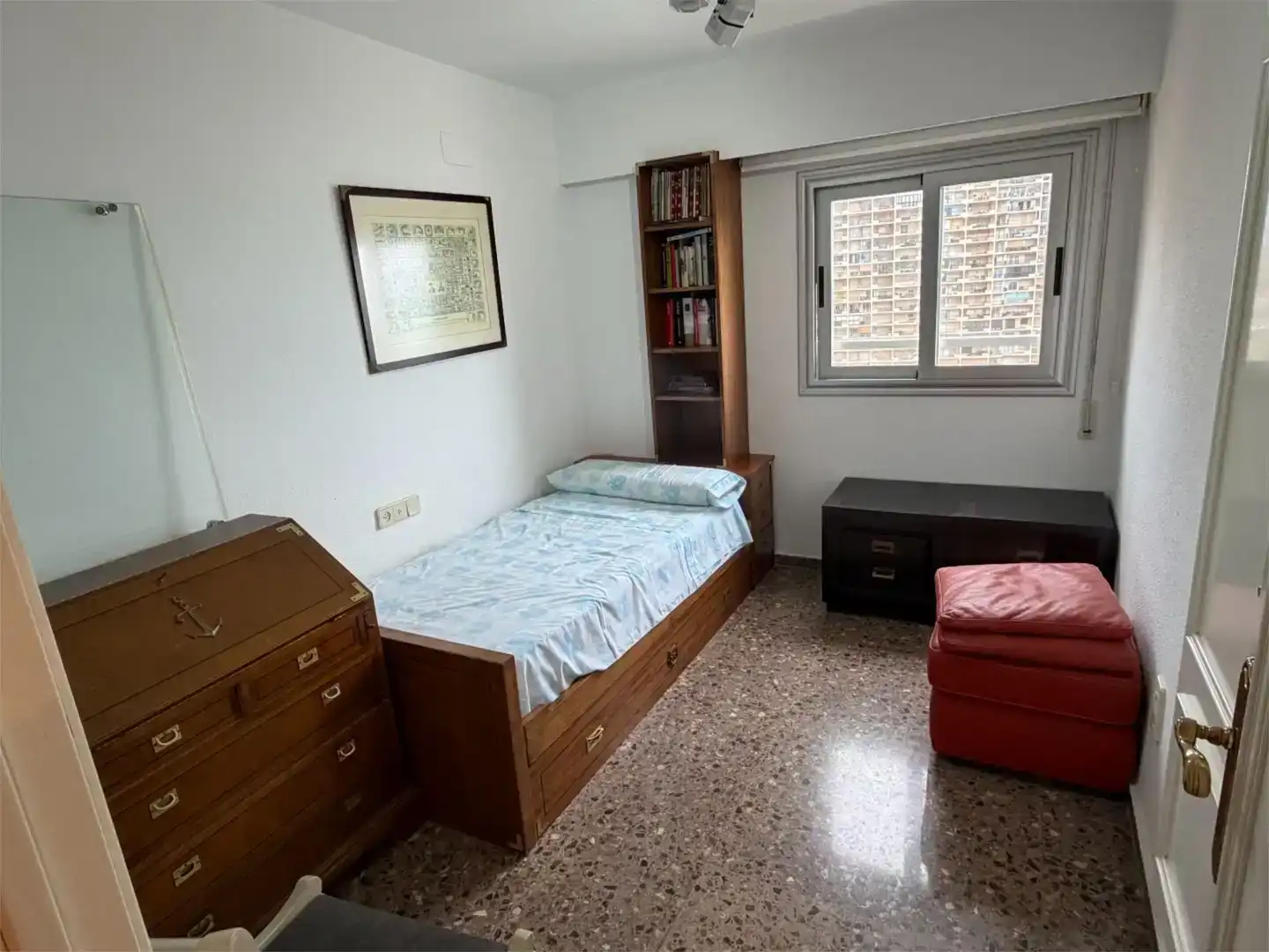 Dormitori de Apartament en venda en El Puig de Santa Maria amb Aire condicionat, Piscina i Balcó