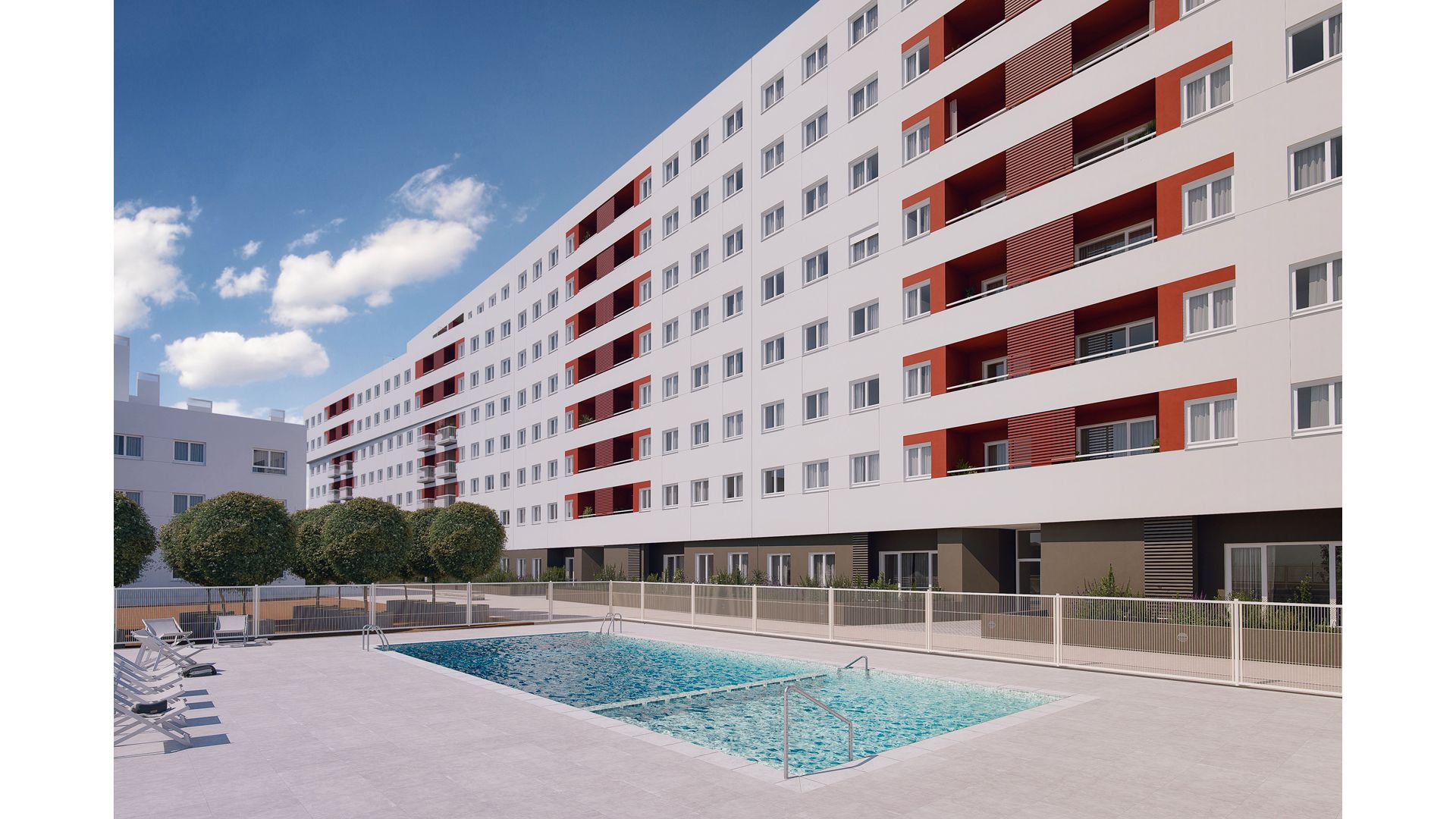 Swimming pool of Flat for sale in Sagunto / Sagunt  with Parquet flooring, Terrace and Storage room