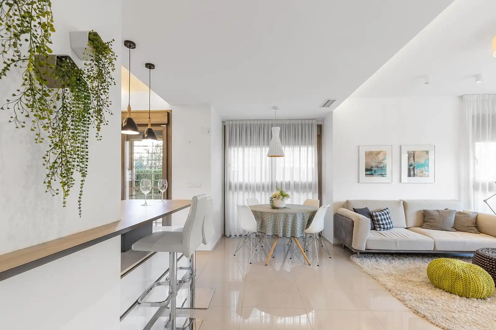Living room of Duplexes for sale in Rojales  with Air Conditioner, Heating and Private garden