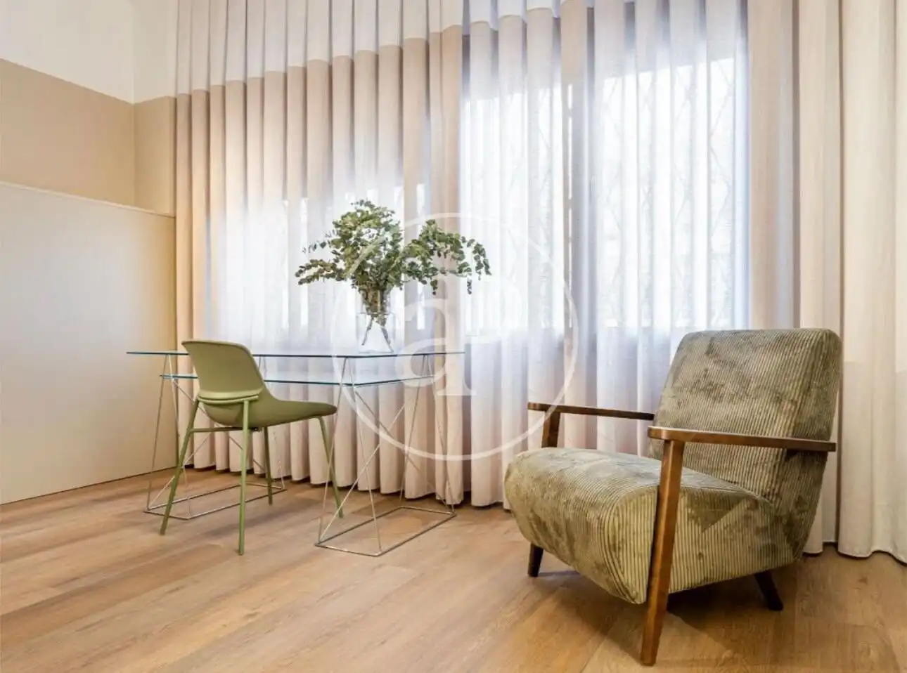 Sala de estar de Piso de alquiler en Valencia con Aire acondicionado, Calefacción y Terraza