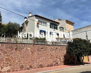 Exterior view of House or chalet for sale in Sumacàrcer  with Terrace, Swimming Pool and Balcony