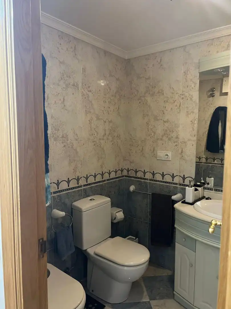 Badezimmer von Wohnungen zur Miete in Noia mit Heizung, Möbliert und Balkon