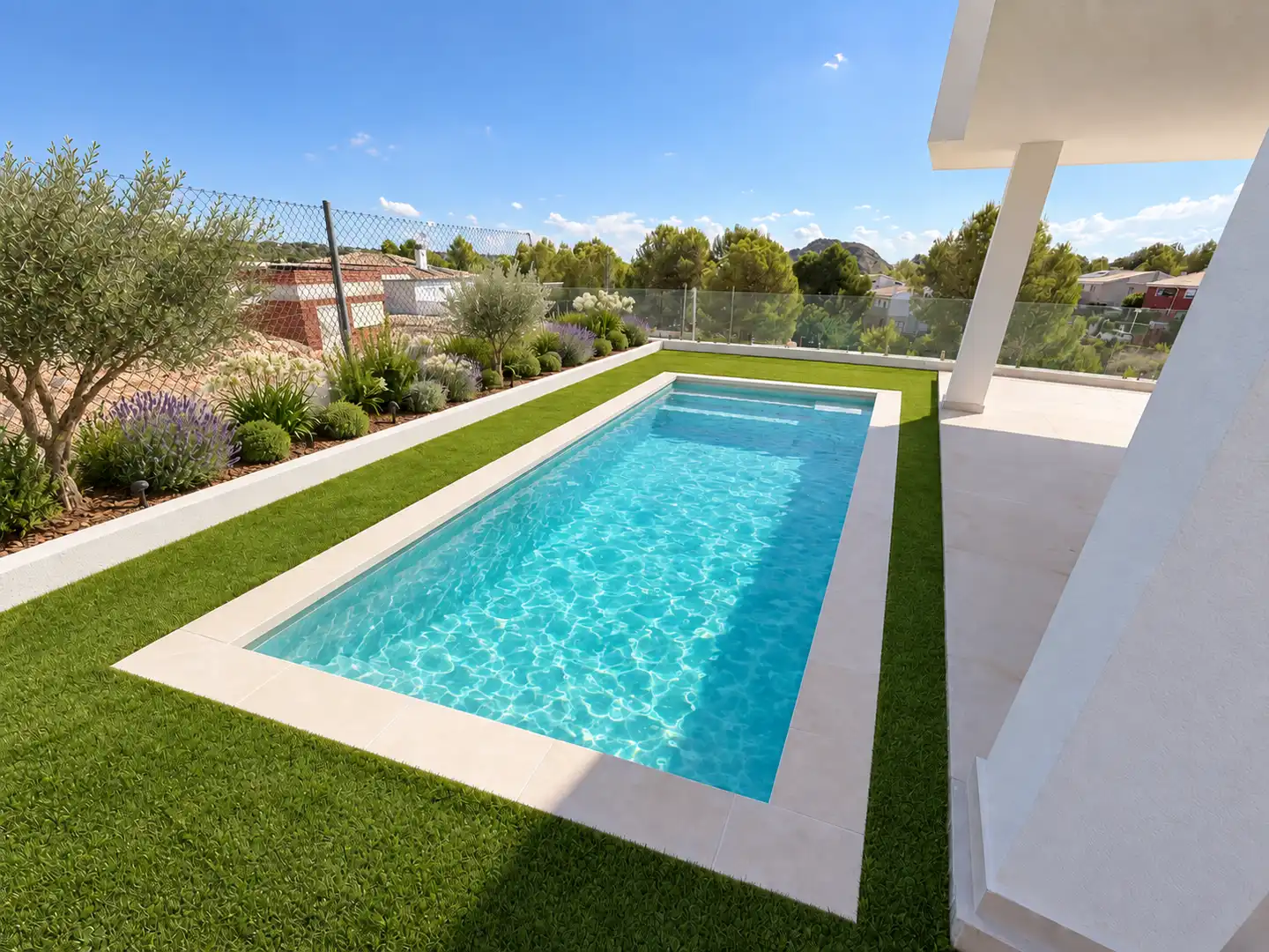 Swimming pool of Detached homes for sale in Montserrat  with Air Conditioner, Terrace and Swimming Pool