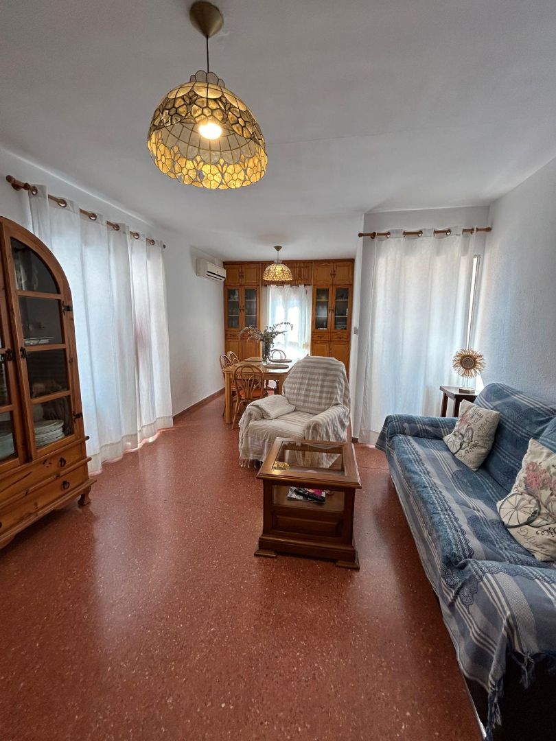Living room of Apartment to rent in La Pobla de Farnals  with Furnished and Community pool