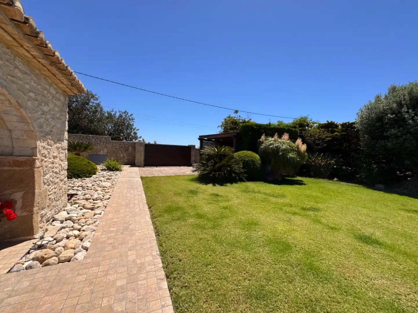 Jardín de Finca rústica en venta en Benissa con Aire acondicionado, Calefacción y Jardín privado