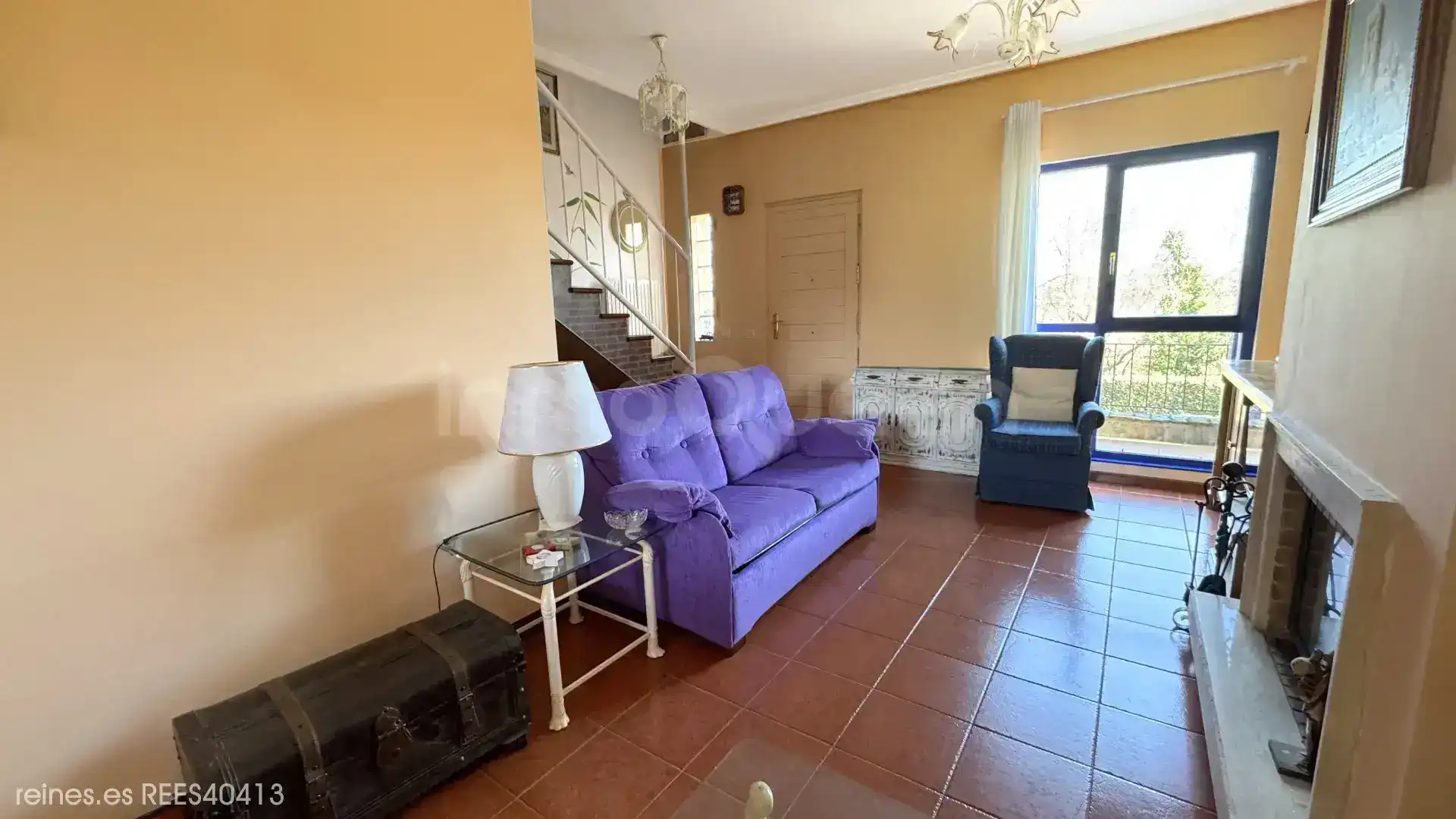 Sala d'estar de Casa adosada en venda en Comillas (Cantabria) amb Calefacció, Jardí privat i Terrassa