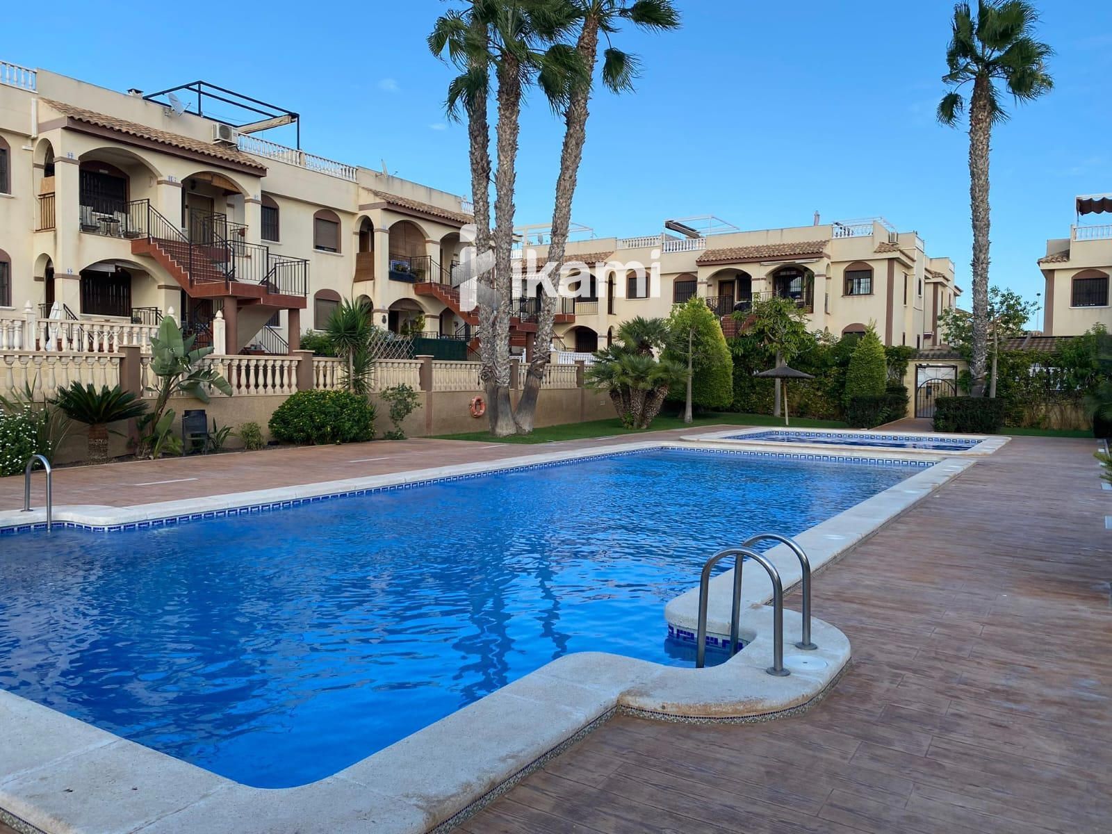 Garden of Single-family semi-detached for sale in Torrevieja  with Air Conditioner, Heating and Terrace
